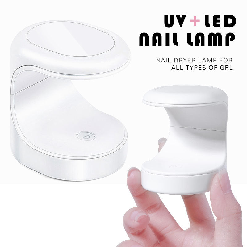 Venta al por mayor Mini lámpara de fototerapia de arte de uñas portátil USB